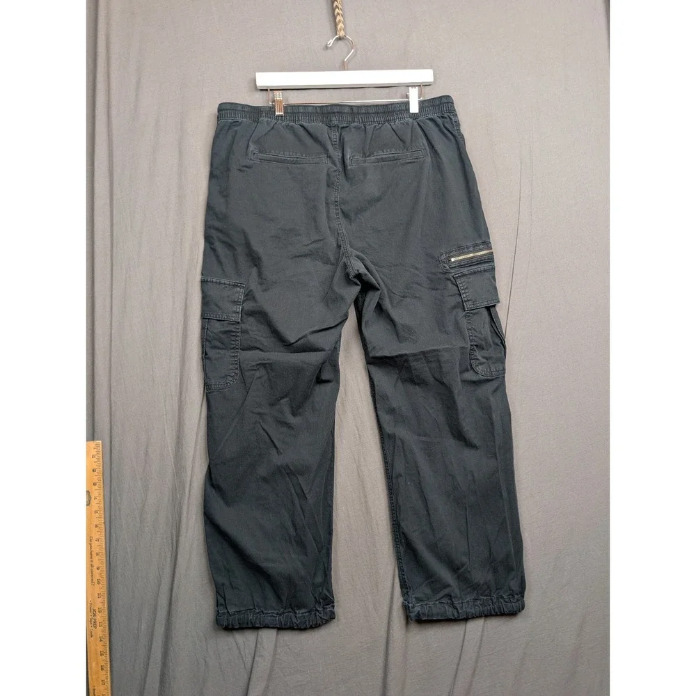 Hollister Youth‎ Gray Utility Cargo Hiking Pants Size X Large Relaxed Fit
